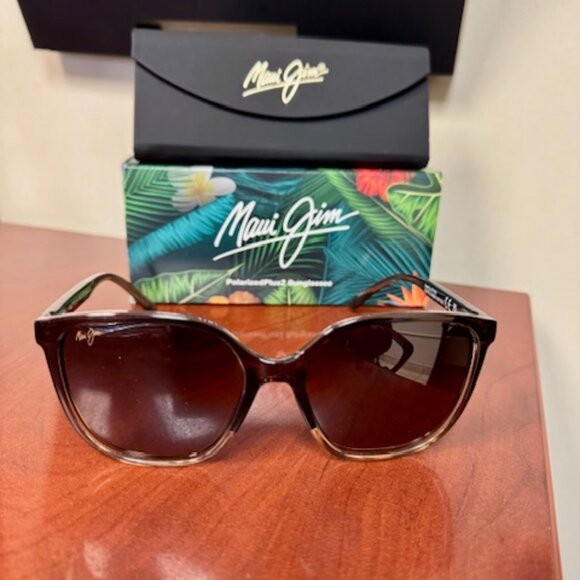 Maui Jim GOOD FUN ROOTBEER FADE Sunglasses - Picture 1 of 5
